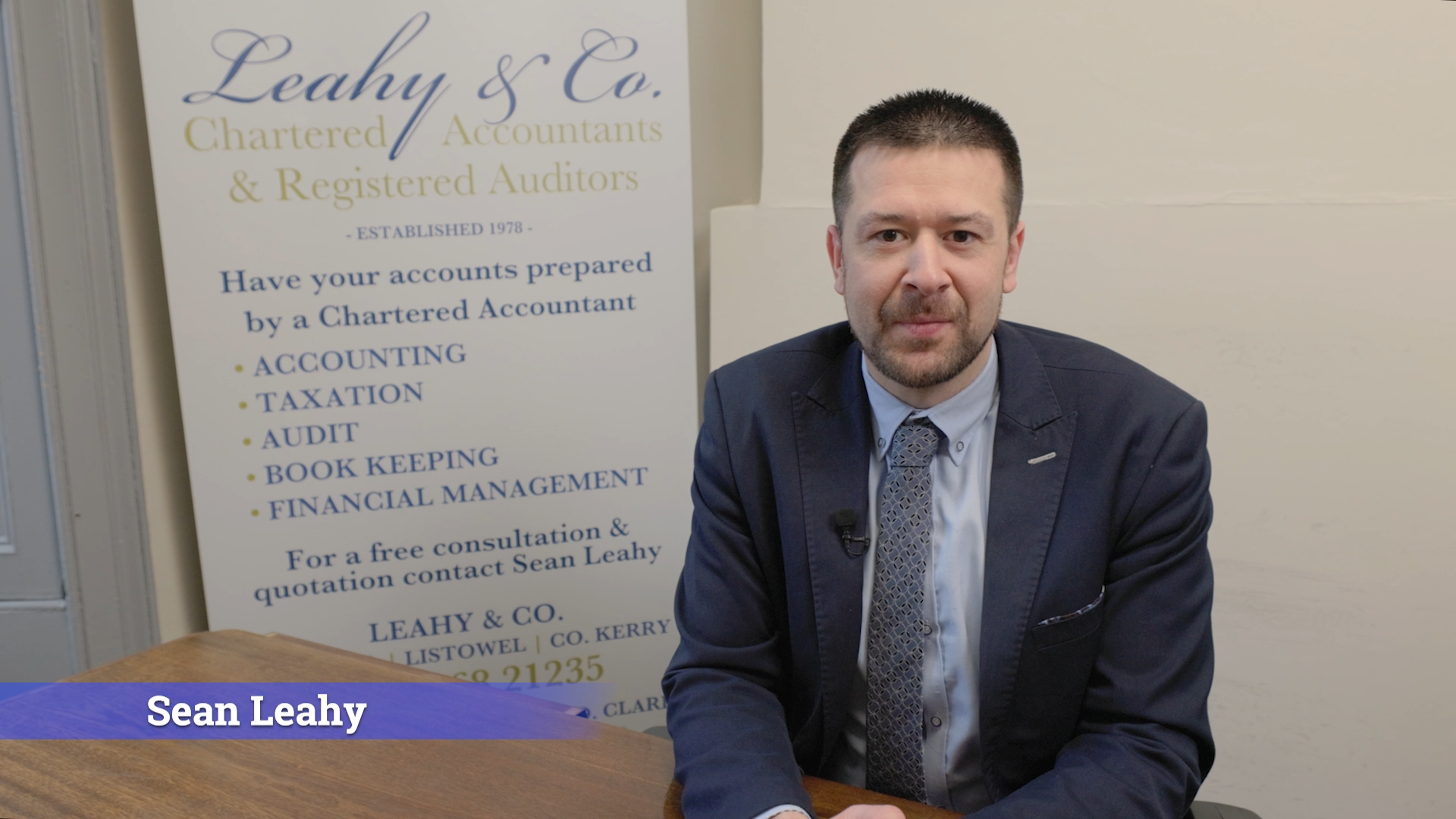 Leahy and Co Accountants office in Kilrush, Co Clare